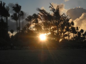 S.Domingo aprile 2011-  tramonto a Punta Cana