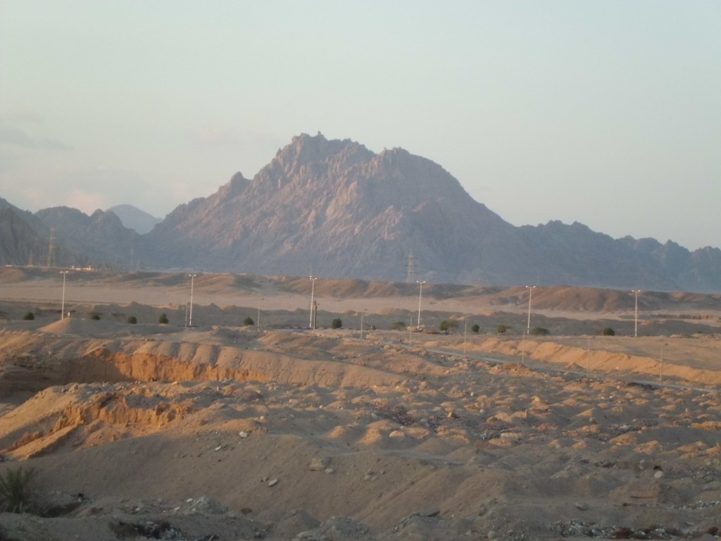 Tramonto sulla penisola del SINAI