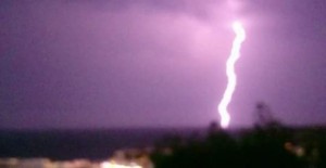 Fulmini sul mar Rosso 