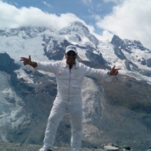 Lino ghiacciaio Zermatt